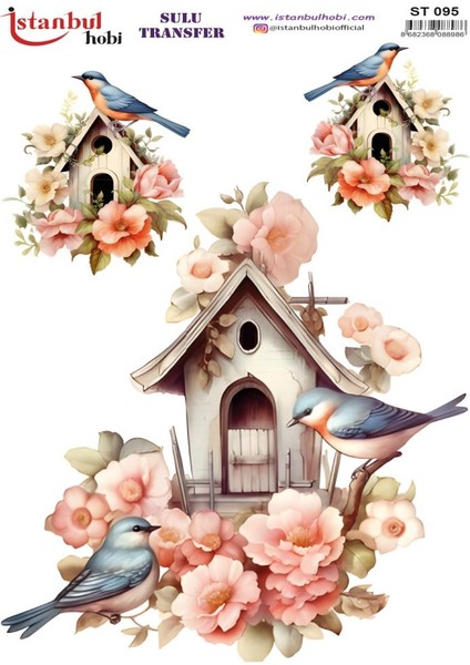 Sulu Transfer Kağıdı 25X35CM St-95