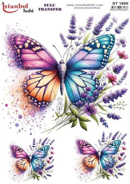 Sulu Transfer Kağıdı 25X35CM ST-1950