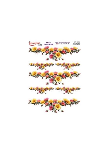 Sulu Transfer Kağıdı 25X35CM ST-1275