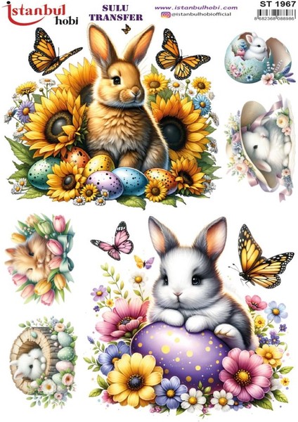 Sulu Transfer Kağıdı 25X35CM ST-1967