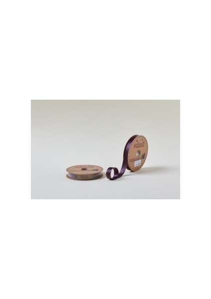 Biye Saten Katlı 040 Bordo 2 cm 25 Metre Polyester