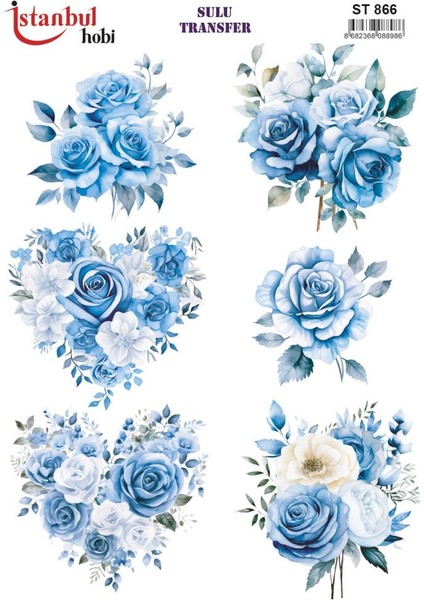 Sulu Transfer Kağıdı 25X35CM ST-866