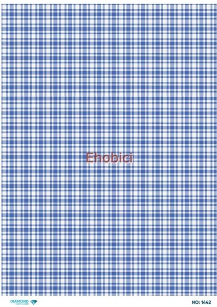 Diamond Pirinç Dekopaj Kağıdı - 1442