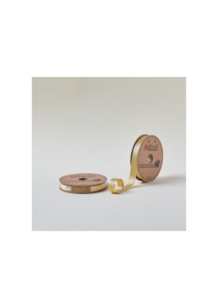 Biye Saten Katlı 055 Gold 2 cm 25 Metre Polyester