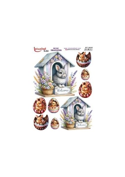 Sulu Transfer Kağıdı 25X35CM ST-1510