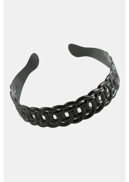 Zincir Şekilli Siyah Renkli Taç