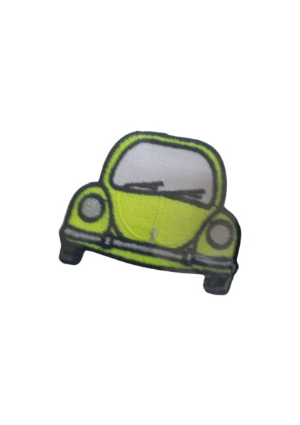 Aplike Ütü Ile Yapışan Vosvos Yeşil Arma 3 cm