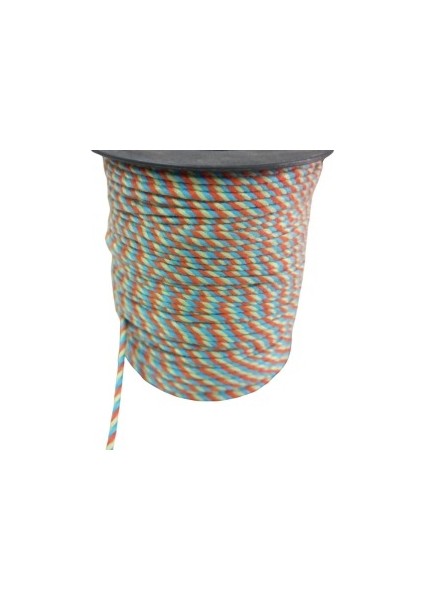 Bileklik İpi, Hediye Paketleme İpi, Şans, Bereket, Aşk, Şifa, Güç 5 mm Pamuk 5 Metre Yeşil