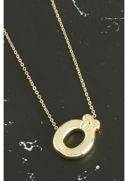 Ö Harfli Balon Kolye