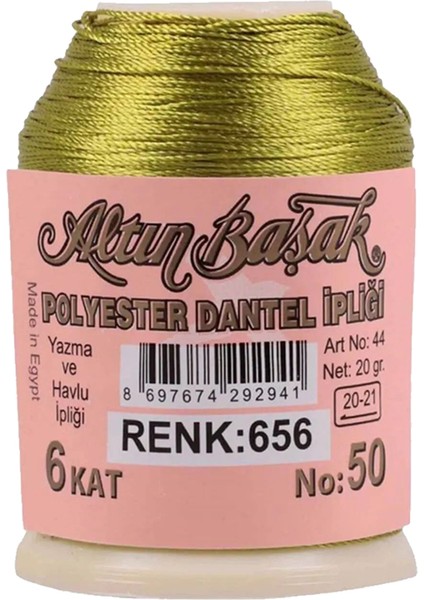 3 Adet Altınbaşak Oya ve Dantel Ipi 20 gr - Royaleks - No: 042 - 034 - 656 fırsatları