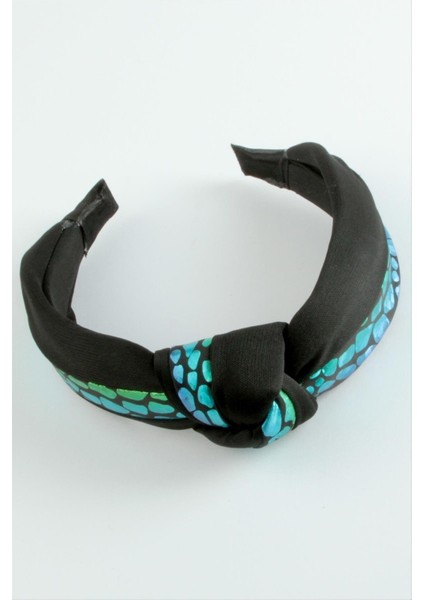 Leopar Desenli Düğümlü Taç fiyatları