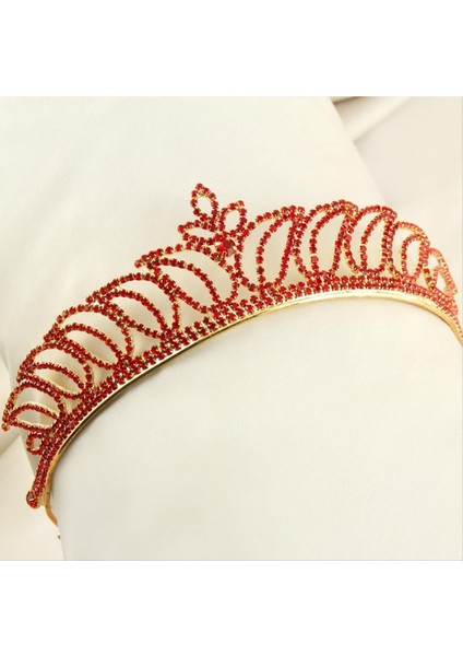 Lüks Taşlı Gelin Taçı modelleri