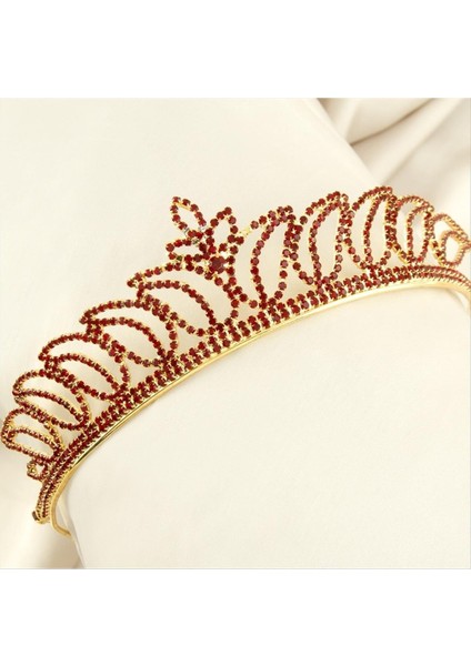 Lüks Taşlı Gelin Taçı fırsatları