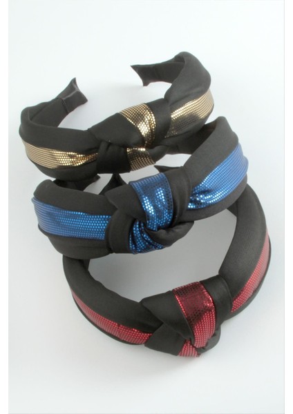 Benek Desenli Düğümlü Taç