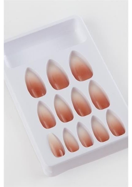 Orange Takma Tırnak modelleri