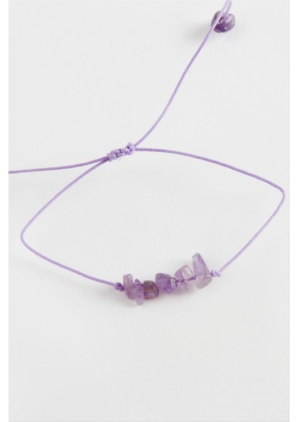 Kırık Doğaltaşlı Ip Bileklik modelleri