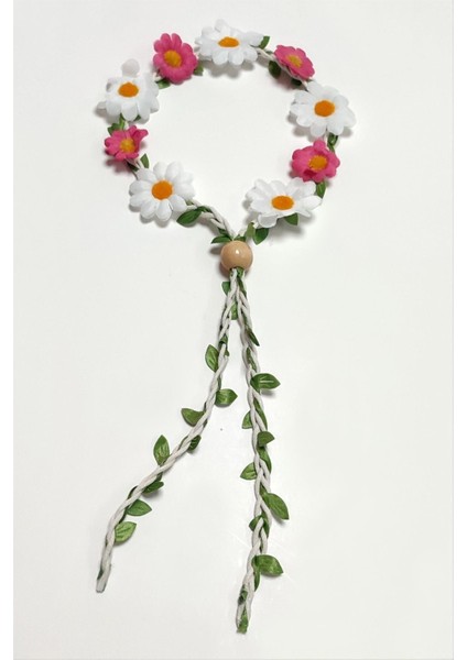 Papatya Örgülü Yapraklı Taç modelleri