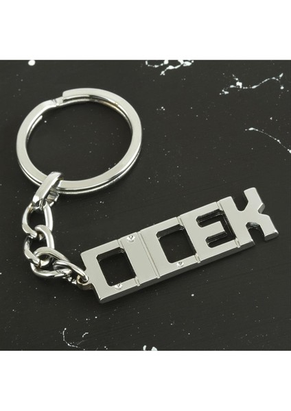 Çiçek Isimli Anahtarlık