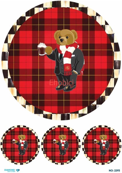 Diamond Pirinç Dekopaj Kağıdı - 2293