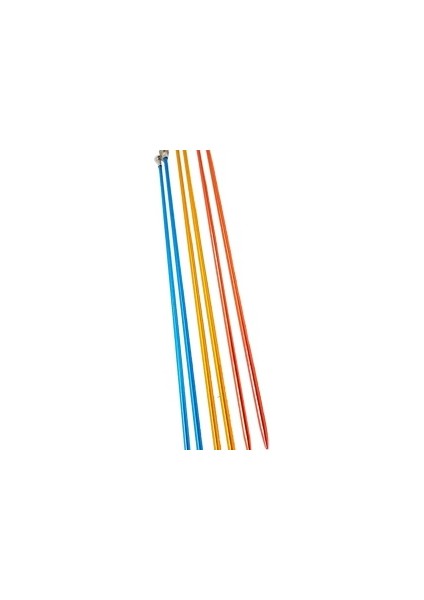 Metalize Kısa Şiş 25 cm 4,5 Numara (Renk Stoğa Göre)
