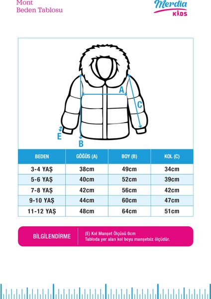 Erkek Çocuk Su ve Rüzgar Geçirmez Içi Kürklü Kapüşonlu Mont Düz Çizgi Desenli indirimleri
