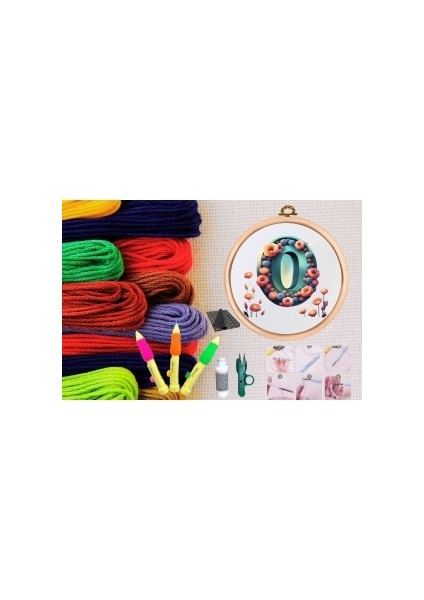 Punch Seti Nakış Seti Kasnaklı Kendin Yap Seti Seri 82