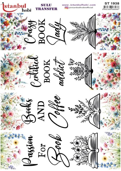 Sulu Transfer Kağıdı 25X35CM ST-1938