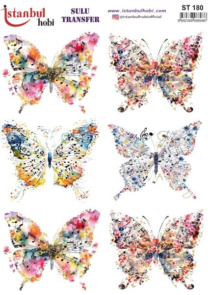 Sulu Transfer Kağıdı 25X35CM ST-180