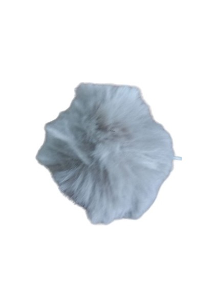 Şapka Ponponu Gri