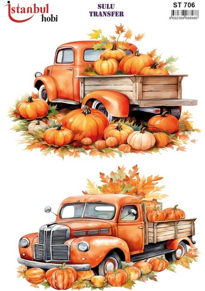 Sulu Transfer Kağıdı 25X35CM ST-706