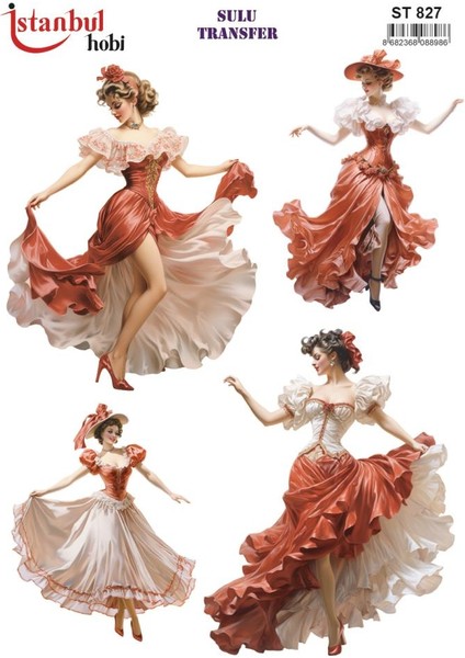 Sulu Transfer Kağıdı 25X35CM ST-827