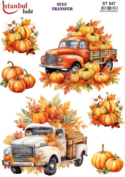 Sulu Transfer Kağıdı 25X35CM ST-547