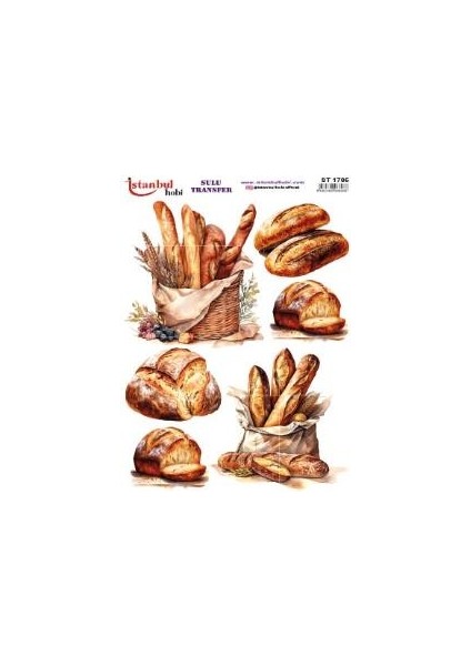 Sulu Transfer Kağıdı 25X35CM ST-1765