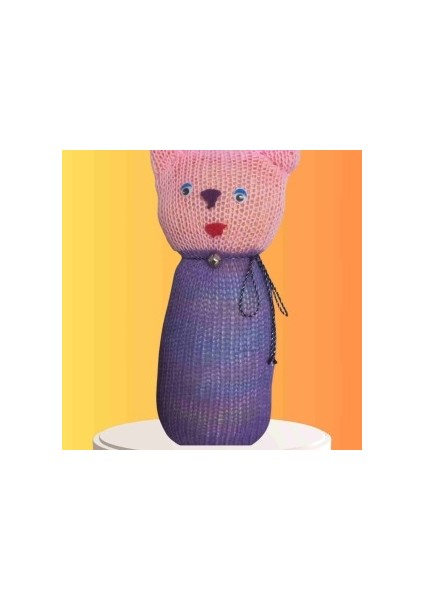 Tıkırık Örgü Yastık Uyku ve Oyun Arkadaşı Zıpzıp - 35 cm