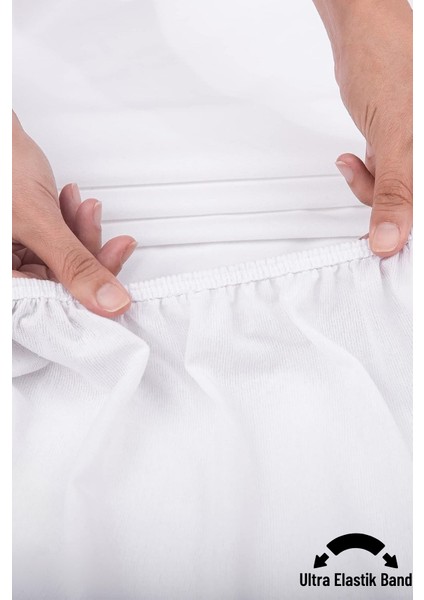 Alez Fitted Beyaz Pamuklu Su Sıvı Geçirmez Yatak Koruyucu Tek Çift Kişilik Terletmeyen Yatak Alezi indirimleri