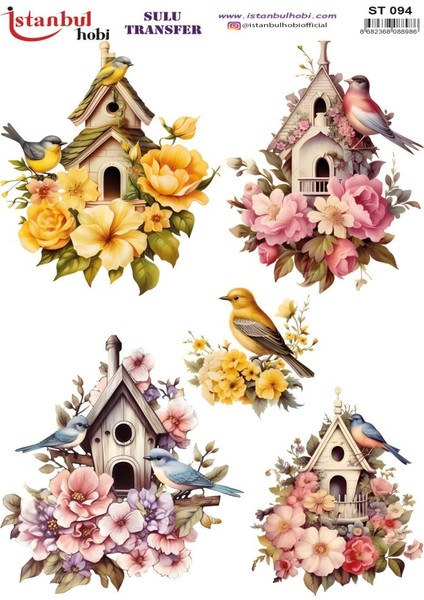 Sulu Transfer Kağıdı 25X35CM ST-094