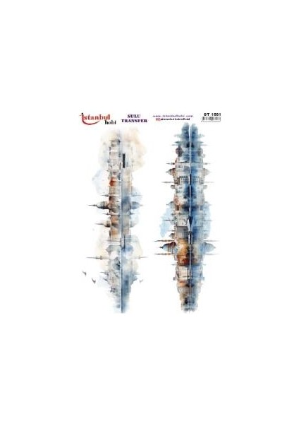 Sulu Transfer Kağıdı 25X35CM ST-1581