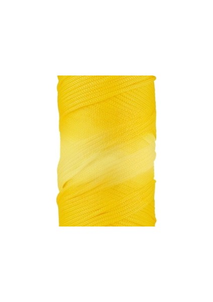 Makrome İpi 3mm Polyester Canlı Sarı