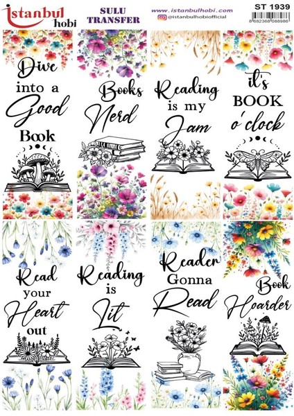 Sulu Transfer Kağıdı 25X35CM ST-1939