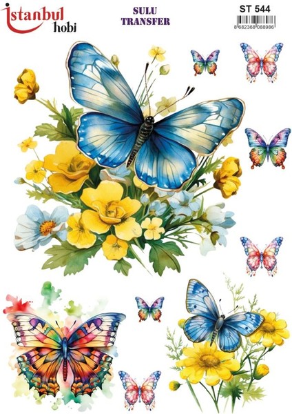 Sulu Transfer Kağıdı 25X35CM ST-544