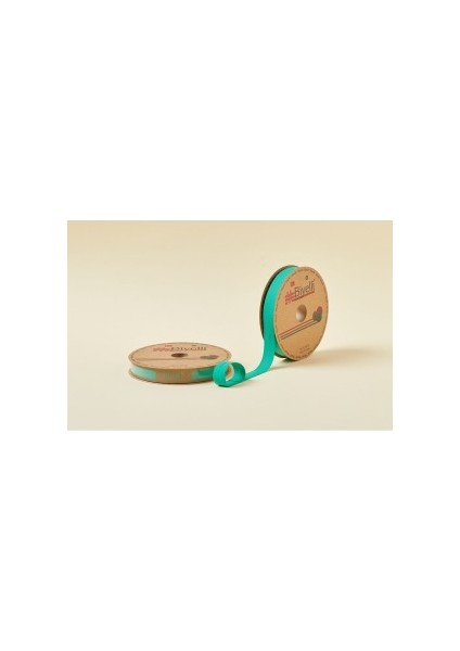 Biye Koton Katlı D46 Koyu Yeşil 2 cm 25 Metre %65 Koton %35 Polyester