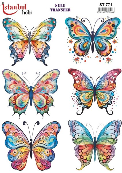 Sulu Transfer Kağıdı 25X35CM ST-771