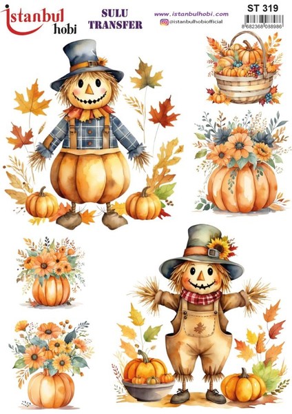 Sulu Transfer Kağıdı 25X35CM ST-319