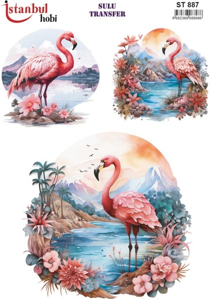 Sulu Transfer Kağıdı 25X35CM ST-887