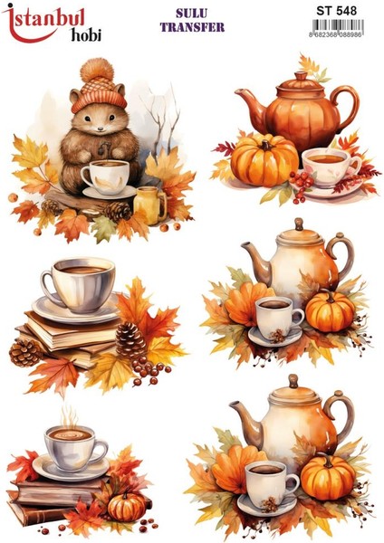 Sulu Transfer Kağıdı 25X35CM ST-548