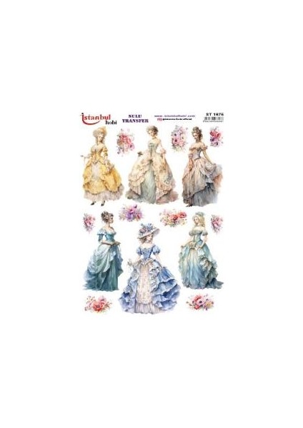 Sulu Transfer Kağıdı 25X35CM ST-1675