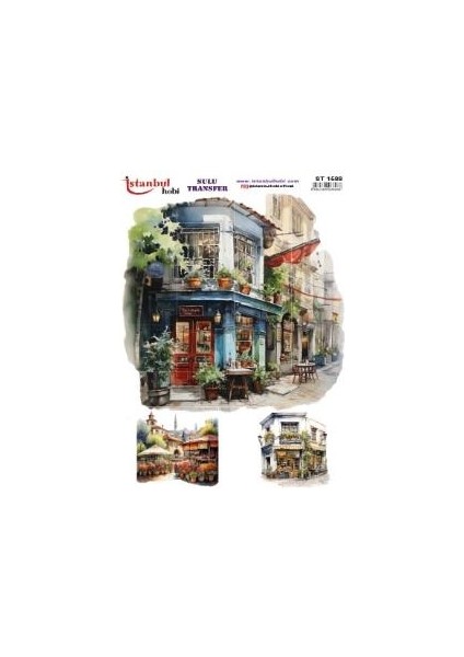 Sulu Transfer Kağıdı 25X35CM ST-1588