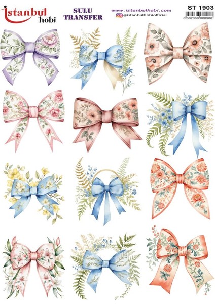 Sulu Transfer Kağıdı 25X35CM ST-1903