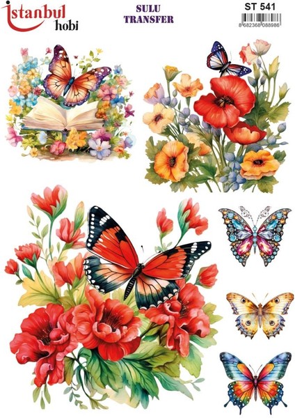 Sulu Transfer Kağıdı 25X35CM ST-541