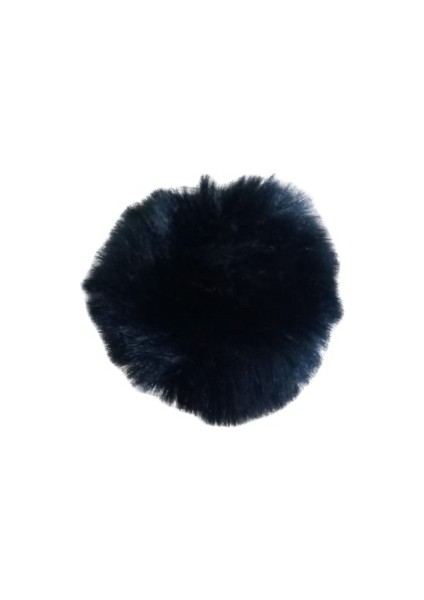 Şapka Ponponu Siyah